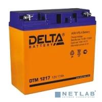 Delta DTM 1217 (17 А/ч, 12В) свинцово- кислотный аккумулятор
