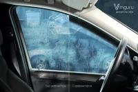 Дефлекторы окон vinguru ford focus ii 2005-2010 сед/хб накладные скотч к-т 4 шт., материал литьевой поликарбонат (форд фокус)