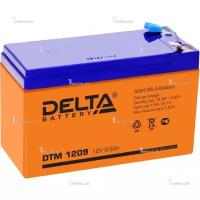 Аккумулятор DELTA DTM-1209 (12В, 9Ач /12V, 9 Ah / вывод F2) (UPS серия)