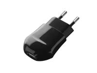 Сетевое зарядное устройство Deppa USB 1 А (Черный)