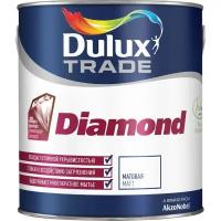 Интерьерная краска повышенной прочности DULUX Diamond Matt матовая база BW 2,5 л.