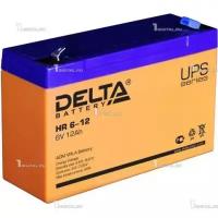 Аккумулятор DELTA HR 6-12 (6В, 12Ач / 6V, 12Ah / вывод F1) (UPS серия)