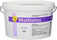 Derufa Mattlatex / Деруфа Матлатекс - Матовая, белая, влагостойкая дисперсионная краска для стен и потолков База А 7кг