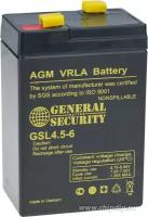 GSL4.5-6, Аккумулятор свинцовый 6В-4.5Ач 105х70х47