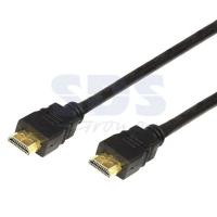 Кабели, разъемы, переходники Шнур HDMI - HDMI gold 1М с фильтрами REXANT