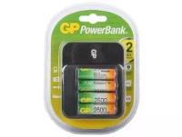 Зарядное устройство GP PowerBank c аккум (4шт) 2500mAh (GP PB550GS250-CR4)