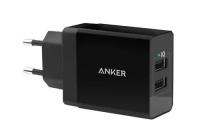 Сетевое зарядное устройство Anker, 10 USB портов 2,4A Power IQ Black