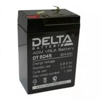 Кислотный аккумулятор Delta DT 6045 6v 4.5Ah