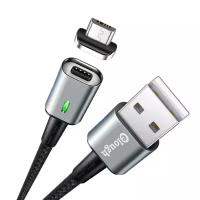 Магнитная зарядка Estar, дата кабель, Micro USB, Elough, черная