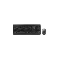 Набор беспроводной Gembird KBS-8001, клавиатура 104 клавиши, мышь 2 кнопки + 1 колесо-кнопка, черный
