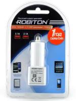 Зарядное устройство USB автомобильное Robiton TwinUSB2100/AUTO
