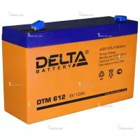 Аккумулятор DELTA DTM-612 (6В, 12Ач / 6V, 12Ah / вывод F1) (UPS серия)