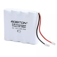 Аккумулятор для радиотелефона T393 Ni-Mh Robiton DECT-T393-4XAA 4,8 В 1500 мАч Robiton 881-02