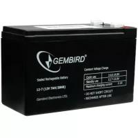 Аккумуляторная батарея 12 В для ИБП-UPS 7.0 А-ч Gembird BAT-12V7.0AH клеммы F2