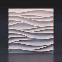 Декоративные 3д панели для стен , гипсовая 3D панель Острые волны