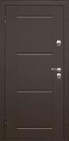 Дверь металлическая эстет Дуб светлый размер 960х2050 мм левая с цилиндрическим замком и дверной фурнитурой