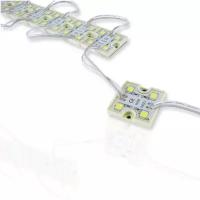 IC-LED Светодиодный модуль квадратный 5050-4 (1,44W, 12V, White)