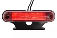Фонарь габаритный LED 12-24V, красный (L=115мм, 12-светодиодов, с кронштейном) AT AT22662