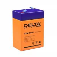 Для детских электромобилей Аккумулятор Delta DTM 6045 для детского электромобиля 6v