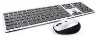 Клавиатура + мышь Gembird KBS-8100, Bluetooth, белый (KBS-8100)