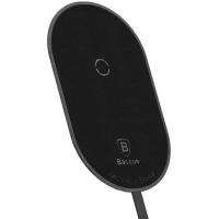 Ресивер беспроводной зарядки для телефона Micro USB Baseus Microfiber - Черный (WXTE-C01)