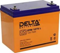 Аккумуляторная батарея Delta DTM 1275 L, 12V, 75Ah