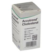 Тест-полоски Accutrend Cholesterol (5 штук)