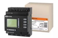 Низковольтное оборудование Программируемый логический контроллер ПЛК12A230 с дисплеем 230В TDM SQ0750-0001