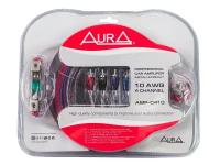 Комплект проводов для подключения 4-х канального усилителя AURA 10AWG AMP-0410