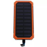 Внешний аккумулятор на солнечных батареях Power bank Solar Charger 10000 mah