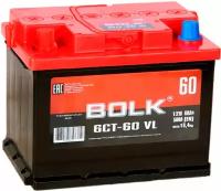 Автомобильный аккумулятор Bolk 60Ач 500А Прямая полярность (242x175x190)