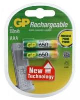 Батарейки и аккумуляторы GP AAA 650mAh 2в1