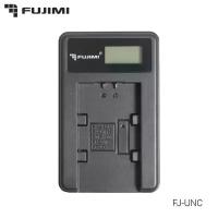 Зарядное устройство Fujimi UNC-EL12 для фото и видео камер Nikon Coolpix, USB, ЖК-диплей, система защиты / Nikon MH-65 / EN-EL12