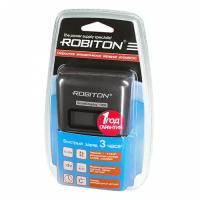 Умное зарядное устройство ROBITON SmartDisplay 1000 для Ni-Mh Ni-Cd на 4 аккумулятора АА и ААА с ЖК дисплеем Robiton 104-02