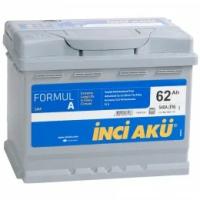 Автомобильный аккумулятор INCI AKU Formul A 62L 540А прямая полярность 62 Ач (242x175x190)