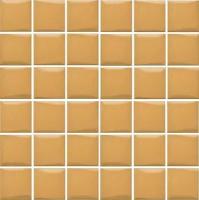 Керамическая мозаика для стен, серия Анвер 53104. Цвет - оранжевый, материал - Керамика, размер чипа: 48x48, размер листа: 301x301, цена за лист