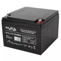 АКБ ALFA Battery FB 26-12 (12 В, 26 Ач / 12V, 26Ah)