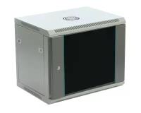 Шкаф 19 дюймов телекоммуникационный 6U серверный 600х450мм настенный (C066045GWT)