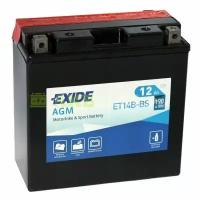 Аккумулятор EXIDE ET14B-BS (YT14B-BS)