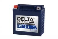 Аккумулятор 12В14Ач DELTA EPS1214 (YTX14-BS) (NANO-GEL) (прямая полярн) (149*87*144мм)