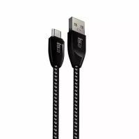 Металлический кабель для зарядки ISA USB - Type-C 2.1A, 1 метр