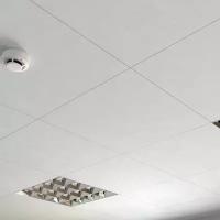 Потолок кассетный Cesal 3306 Белый Матовый 300x300 мм