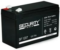 Аккумуляторная батарея Security Force SF 1207 (12В 7Ач) 151х65х94 мм
