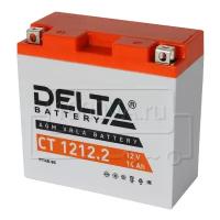 Аккумулятор для мототехники Delta CT 1212.2 (12 В, 14 Ач)