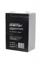 Аккумуляторная батарея Robiton VRLA 6В 3,5Aч (VRLA6-4.5-S)