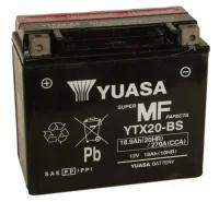 Аккумулятор Yuasa YTX20-BS (20H-BS) 61905