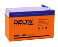 Аккумулятор Delta DTM 1207 12V 7 А/ч для охранно-пожарных систем