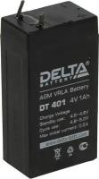 Аккумуляторная батарея Delta DT401, 4V 1Ah