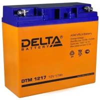 АКБ-17 Delta DTM 1217 Аккумулятор герметичный свинцово-кислотный 12В/17Ач