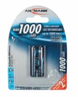 Аккумуляторы ANSMANN 5030892 1000 AAA Professional, 2 шт.